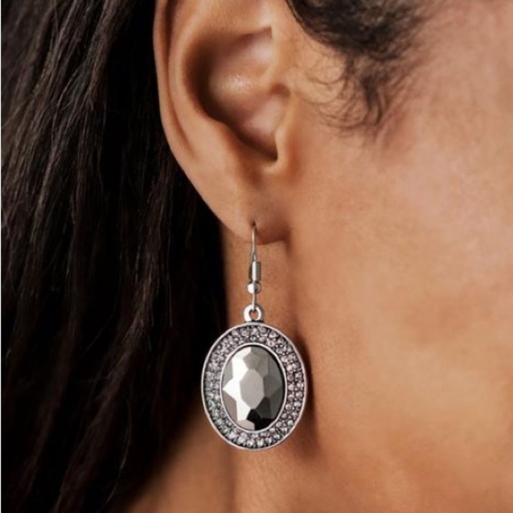 ❤️ 4 For $20 ❤️ Rebel Highness Silver Earrings Paparazzi Fishhook